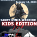 Sandy Ninja Warrior Kids Edition