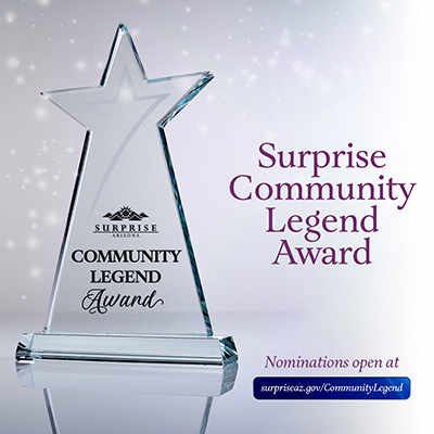Surprise Community Legend Award